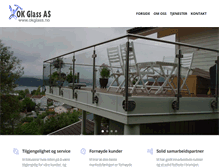 Tablet Screenshot of okglass.no